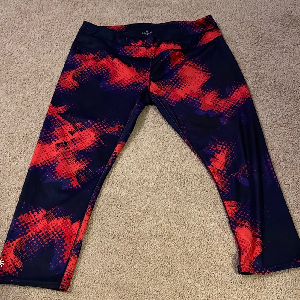 Athleta Cosmic Print Crop pants